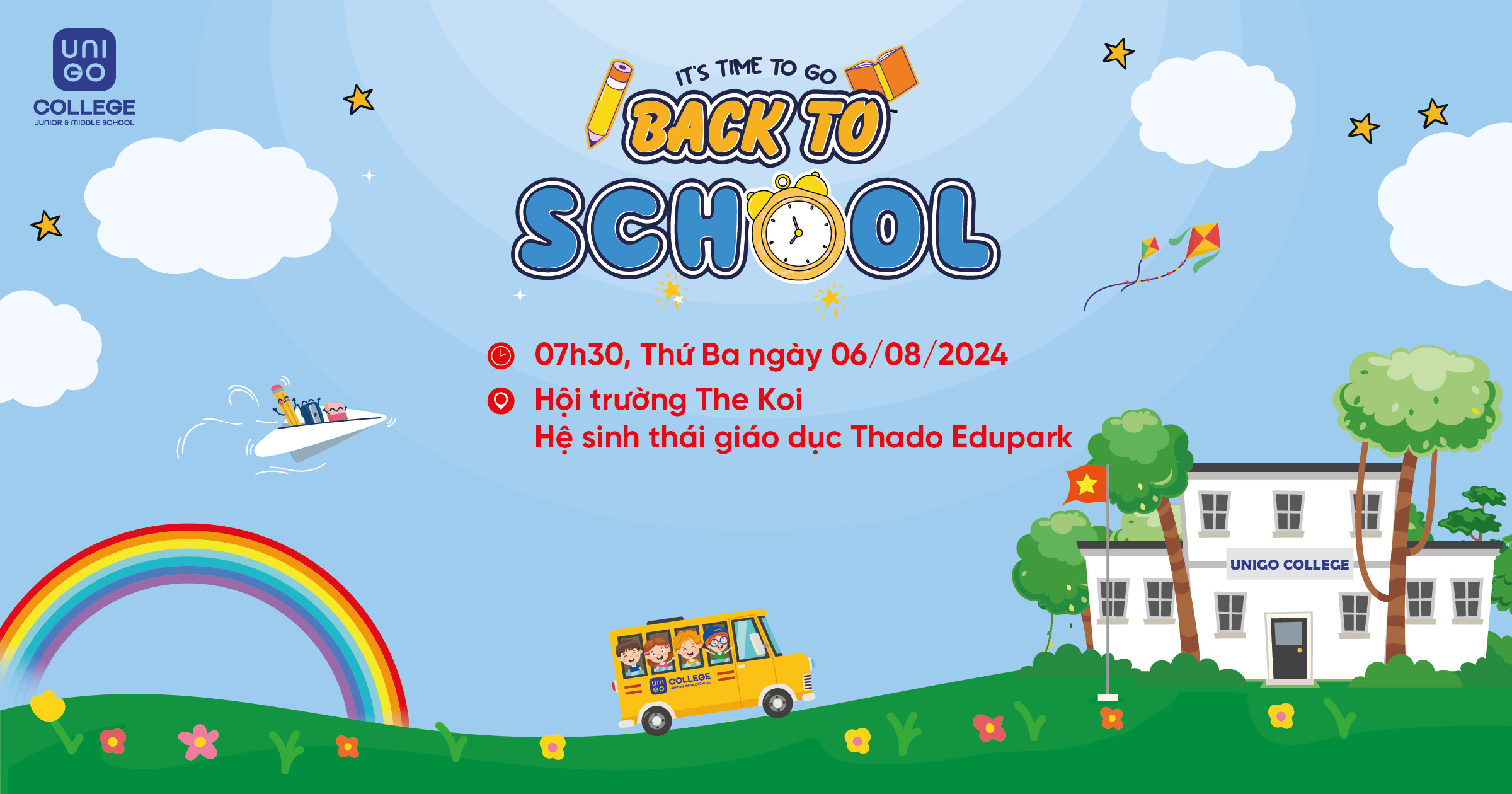 WELCOME UNIANS BACK TO SCHOOL! SẴN SÀNG CHO HÀNH TRÌNH MỚI